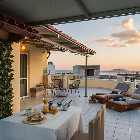Armonia House, 50m From The Sea And Open View Apartment Kokkinos Pirgos (Heraklion)